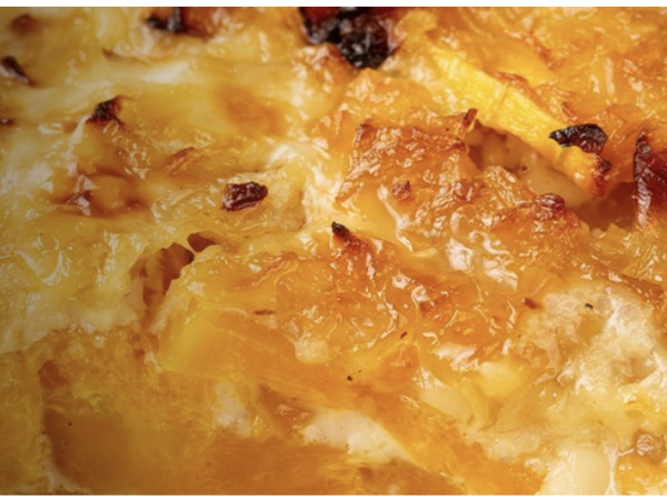 Recette - Gratin de butternut dauphinois