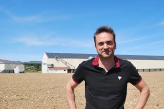 Jean-Philippe Nallet, producteur d'oeufs à Saint-Lattier