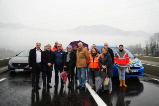 Un pont-route pour enjamber le passage à niveau de Brignoud