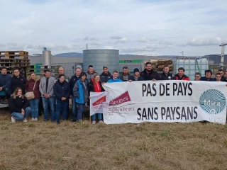 Les agriculteurs se mobilisent pour l'application d'Egalim 2