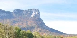 Mouvement de terrain sur une écaille du mont Granier à Chapareillan