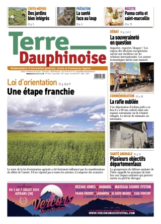 A la Une cette semaine