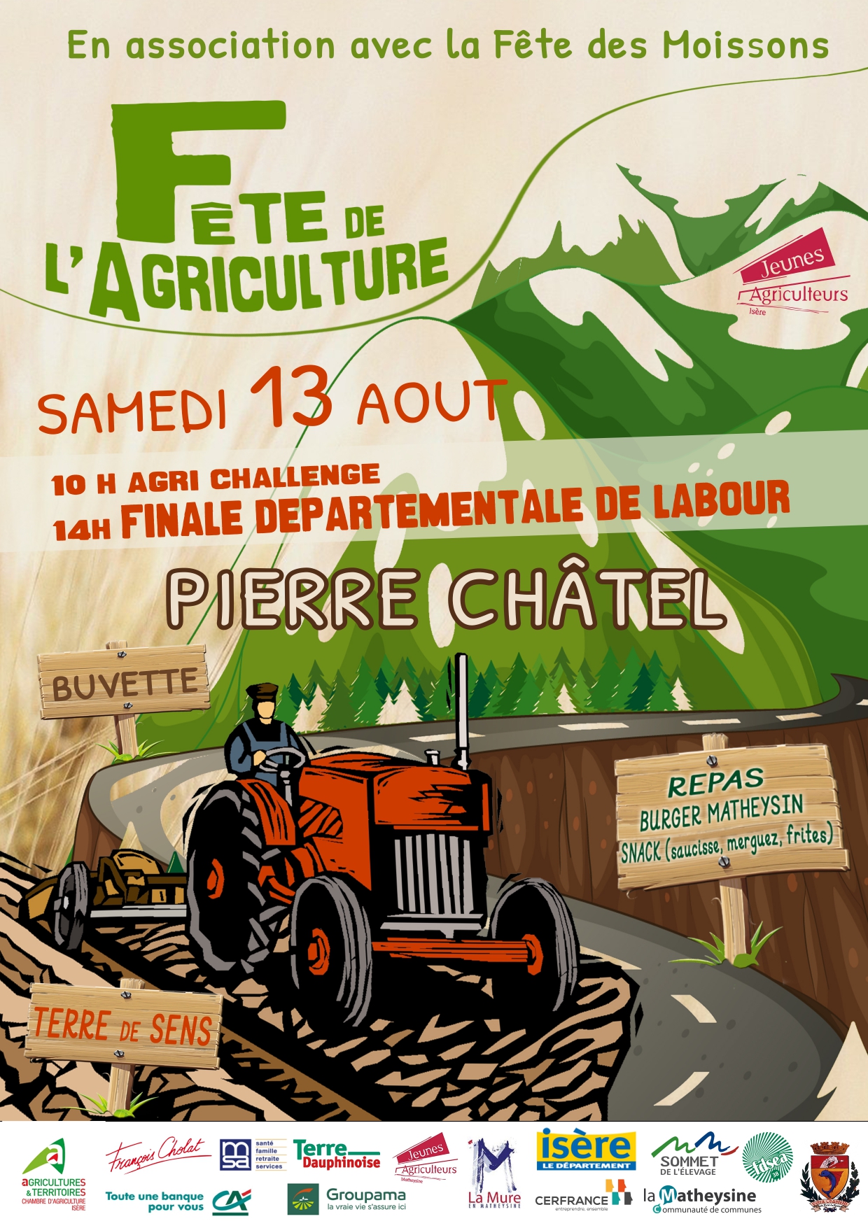 Fête de l'agriculture à Pierre-Châtel