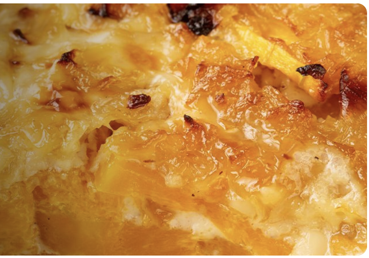 Recette - Gratin de butternut dauphinois